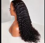 Jerry Curly 13x4 Lace Front Pruik - Echt Haar, Ophalen of Verzenden, Nieuw, Pruik of Haarverlenging