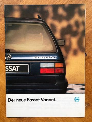 Volkswagen folder Der Neue Passat Variant 1988 beschikbaar voor biedingen