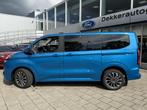 Ford Tourneo Custom 340 L1H1 Titanium X 2.5i 233pk PHEV eCVT, Auto's, Gebruikt, 4 cilinders, Blauw, Plug-in hybride