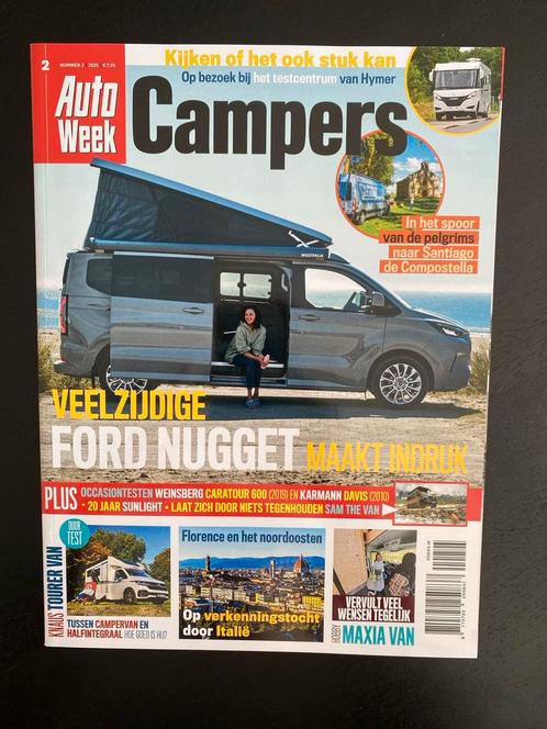 AutoWeek Campers 2025 - Ford Nugget Test, Boeken, Auto's | Boeken, Gelezen, Ford, Verzenden