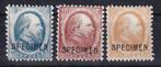 X25) 1864 NL nr 4/6 MNH opdruk specimen €4000 geen garantie, Postzegels en Munten, Postzegels | Nederland, Ophalen of Verzenden