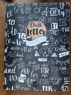 Nieuw Chalk Letter Schetsboek, Ophalen of Verzenden, Nieuw, Tekenen en Schilderen, Geschikt voor kinderen