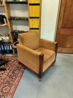 Art Deco Fauteuil igst, Huis en Inrichting, Hout, Gebruikt, 75 tot 100 cm, Ophalen of Verzenden