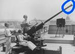 U.S WO2 Army/Navy Bofors 40mm Muzzle Flash hider, Verzamelen, Militaria | Tweede Wereldoorlog, Ophalen of Verzenden, Overige soorten