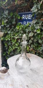 Glazen karaf met stop, Antiek en Kunst, Antiek | Glas en Kristal, Ophalen of Verzenden