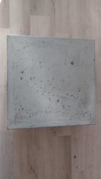 Salontafel 80x80 met draaibaar blad, Gebruikt, Vierkant, Modern, Minder dan 50 cm