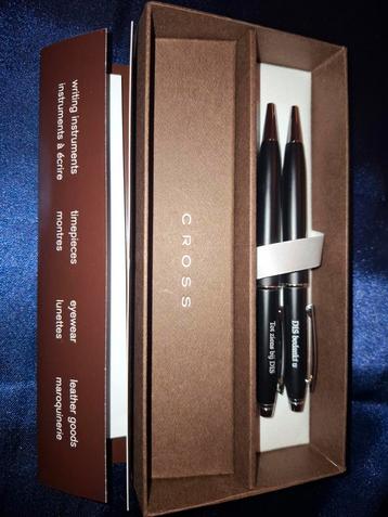 Cross 2 pennen AT0172-3 satin black beschikbaar voor biedingen