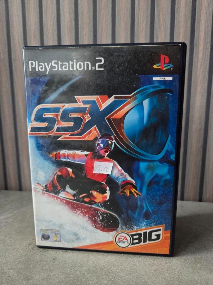 SSX - PlayStation 2, Spelcomputers en Games, Games | Sony PlayStation 2, Zo goed als nieuw, Sport, 1 speler, Vanaf 7 jaar, Eén computer