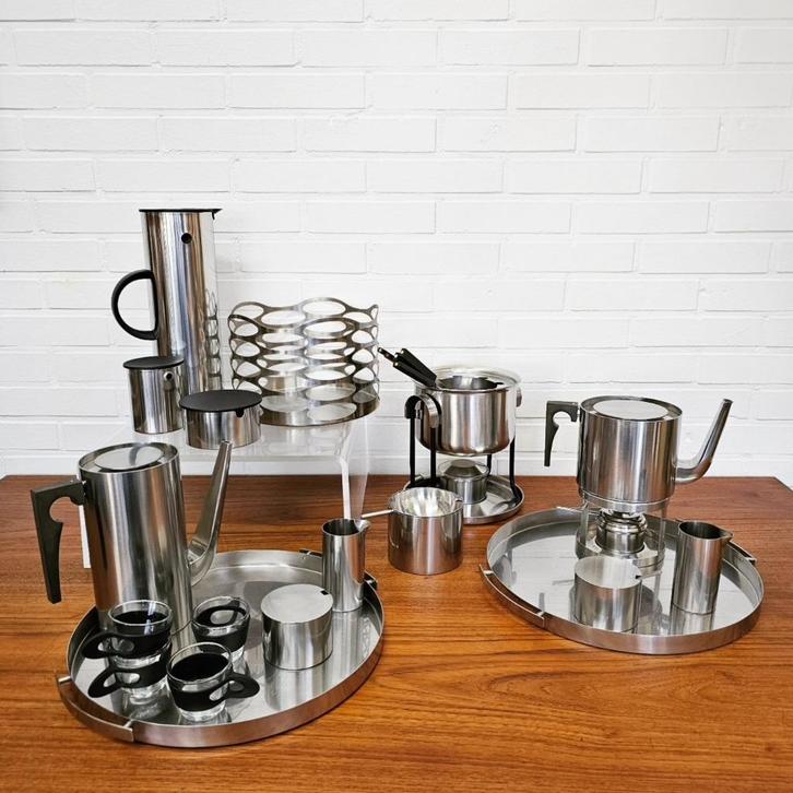 Stelton items Cylinda-Line Arne Jacobsen Erik Magnussen, Huis en Inrichting, Keuken | Keukenbenodigdheden, Zo goed als nieuw, Ophalen of Verzenden