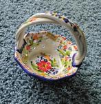 Kleurig aardewerken schaaltje art faïence, Ophalen