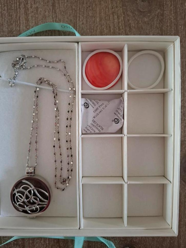 My Imenso Hanger met Stenen, Sieraden, Tassen en Uiterlijk, Kettingen, Zo goed als nieuw, Steen of Mineraal, Bruin, Met edelsteen