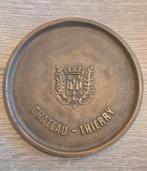 Chateau-Thierry Bronzen Plaquette, Ophalen of Verzenden, Brons, Buitenland