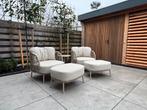 Fabrice loungestoel LATTE Exclusieve stoelen 4 seasons, Verzenden, Nieuw, Wicker