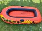 Intex Explorer Pro 200 Rubberboot - Oranje izgs opblaasboot, Ophalen of Verzenden, Zo goed als nieuw