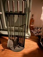 Open haard stel - gereedschap, Huis en Inrichting, Kachels, Ophalen, Gebruikt