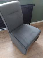 4 grijze stoelen, Ophalen, Zo goed als nieuw, Grijs, Vijf, Zes of meer stoelen