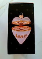 Kerstbal - Hartvormige Tricket Box - doosje -, Ophalen of Verzenden, Nieuw