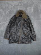 Leren Bomber Jas Piloten Jack 40 Vintage Bomber, Kleding | Heren, Maat 52/54 (L), ., Zwart, Vintage