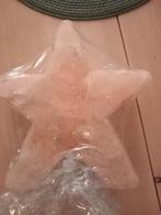 Hymalaya zoutsteen lamp ster oranje, Ophalen of Verzenden, Nieuw, Minder dan 50 cm