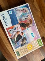 Frozen puzzel 2x 60 st., Ophalen of Verzenden, Meer dan 50 stukjes, Gebruikt, 4 tot 6 jaar