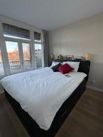 IKEA BRIMNES 180x200 with mattress, Huis en Inrichting, Slaapkamer | Bedden, Ophalen, Bruin, Tweepersoons, Zo goed als nieuw