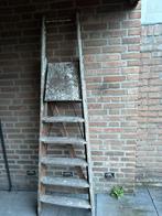 Oude schilderstrap voor decoratie, Doe-het-zelf en Verbouw, Ladders en Trappen, Gebruikt, Ophalen
