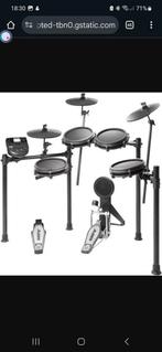 Alesis Nitro Mesh elec. drumstel incl drumkruk, koptelefoon, Ophalen, Zo goed als nieuw, Overige merken