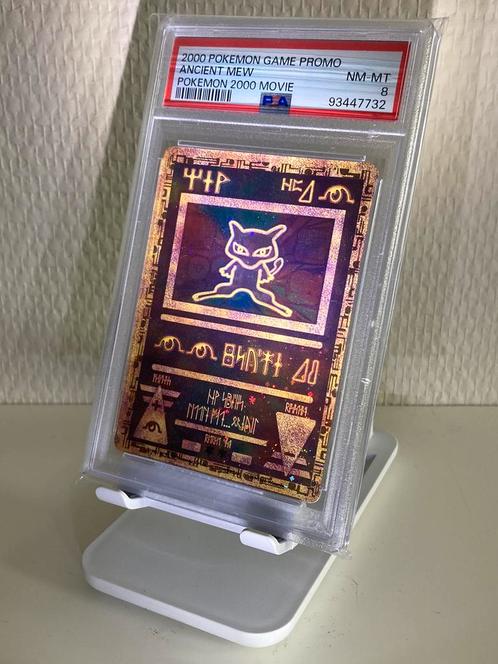 Ancient Mew - PSA 8 - HOLO, Hobby en Vrije tijd, Verzamelkaartspellen | Pokémon, Zo goed als nieuw, Losse kaart, Ophalen of Verzenden