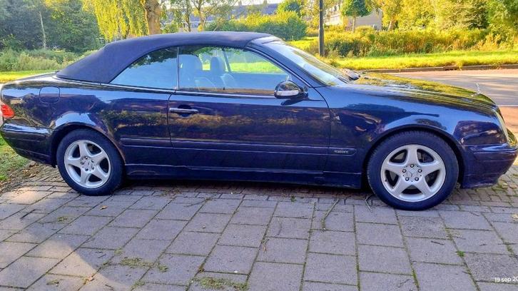 Mercedes-Benz CLK 2.0 Clk200 Komp Cabrio Final AUT 2002, Auto's, Mercedes-Benz, Particulier, CLK, ABS, Airbags, Centrale vergrendeling