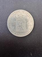 2 x 2 1/2 Gulden Willem II/III Zilver, Postzegels en Munten, Munten | Nederland, Zilver, Ophalen of Verzenden, Losse munt, 2½ gulden