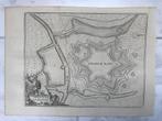 Plattegrond Charle Roy, België, 1720, J. Harrewijn, 18x14cm., Antiek en Kunst, Ophalen of Verzenden