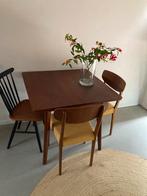 Mid century vintage teakhouten eettafel, Huis en Inrichting, Ophalen, Gebruikt, 100 tot 150 cm, Vintage Retro Mid Century jaren 60 Deens