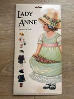 Vintage Aankleedpop van Papier, Ophalen of Verzenden, Gebruikt, Overige typen