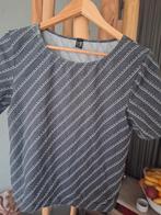 Wolford shirt,  grijs/wit L cotton mix, Ophalen of Verzenden, Zo goed als nieuw, Wit, Korte mouw