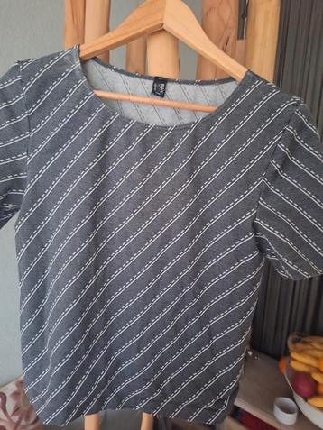 Wolford shirt,  grijs/wit L cotton mix beschikbaar voor biedingen
