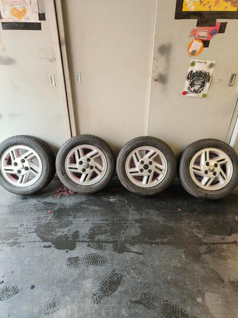 Te koop xr3 velgen set, Ophalen of Verzenden