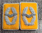 Bundeswehr Luftwaffe kraagspiegels. Officier., Verzamelen, Ophalen of Verzenden, Luchtmacht, Duitsland, Embleem of Badge