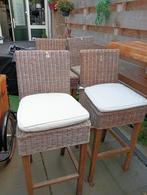 4 barkruk stoelen Riviera Maison, Huis en Inrichting, Ophalen, Zo goed als nieuw, 60 tot 90 cm