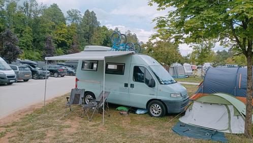 Peugeot Boxer pössl fabrieks camper. Zeer compleet en goed., Caravans en Kamperen, Campers, Particulier, tot en met 4, Buscamper of Camperbus