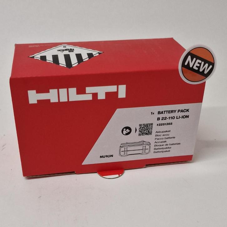 Hilti B 22-110 Nuron Accu | Nieuw, Doe-het-zelf en Verbouw, Gereedschap | Overige machines, Nieuw