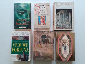 15 historische romans beschikbaar voor biedingen