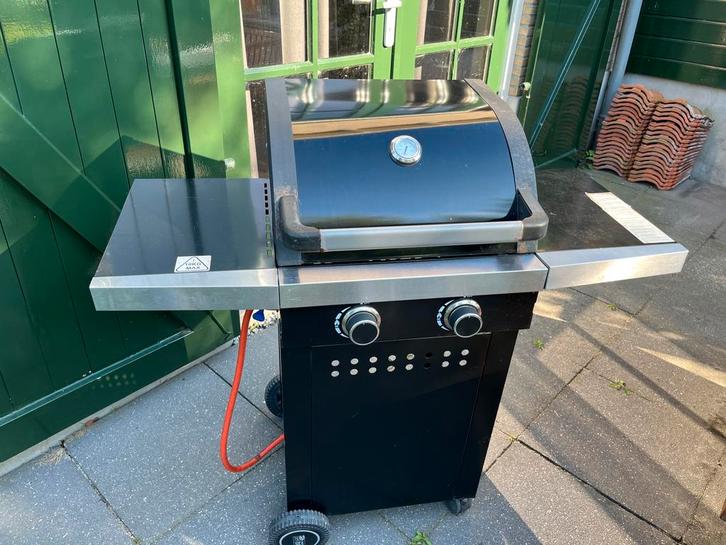 Gasbarbecue BBQ 2 pitten, Tuin en Terras, Gasbarbecues, Gebruikt, Ophalen