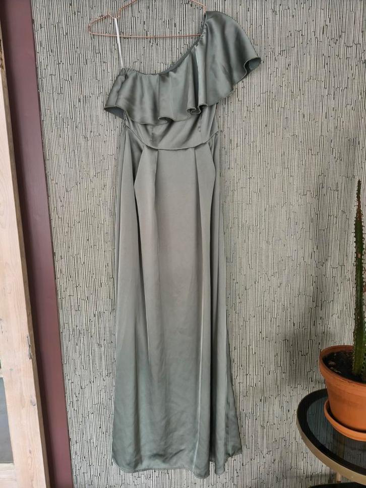 Mooie maxijurk maat XS feestjurk, Kleding | Dames, Gelegenheidskleding, Zo goed als nieuw, Galajurk, Maat 34 (XS) of kleiner, Groen