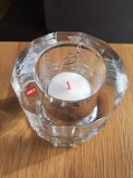 Fijn geslepen glas van Littala, Finland, voor waxinelichtje, Antiek en Kunst, Antiek | Glas en Kristal, Ophalen of Verzenden