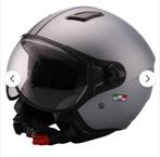 Jethelm Vito Moda mat grijs in nieuwstaat!!, Ophalen, Zo goed als nieuw