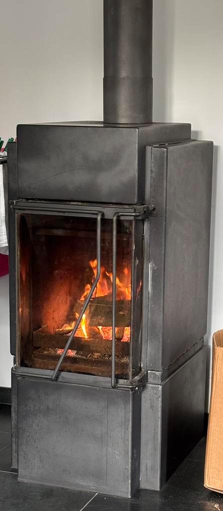 Houtkachel Harry leenders phoenix., Huis en Inrichting, Kachels, Gebruikt, Vrijstaand, Houtkachel, Hout, Ophalen