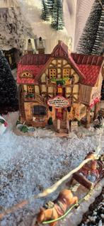 Lemax Sauna Kerstdorp Huisje, Diversen, Ophalen of Verzenden, Gebruikt