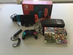 Nintendo switch oled + extra artikelen, Switch OLED, Met 2 controllers, Ophalen of Verzenden, Zo goed als nieuw