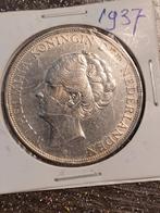 Rijksdaalder wilhelmina, 1937., Postzegels en Munten, Munten | Nederland, Ophalen of Verzenden, Koningin Wilhelmina, 2½ gulden