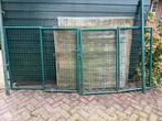 Toegangshek toegangspoort ongeveer 2,85 breed x 1,25 hoog, Tuin en Terras, Tuinpoorten, Ophalen, Zo goed als nieuw, 200 cm of meer
